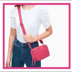 NWT Kate Spade Jae Small Camera Back Bright Pink